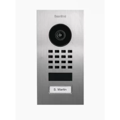 Doorbird Compact IP Video Door Station, Flush Mount, Stainless Steel