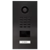 DoorBird Flush Mount IP Video Door Station, 1 Call Button, Brushed Titanium