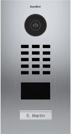 DoorBird D2101V IP Video Door Intercom Stainless Steel
