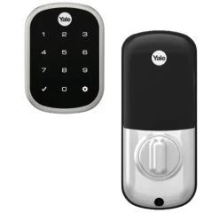 Yale YRD156-ZW2-619 TouchScreen Deadbolt Z-Wave Lock-Satin Nickel