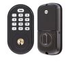 Yale YRD216-ZW2-0BP Assure Lock Push Button Deadbolt, Oil Polished Bronze