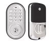 Yale YRD216-ZW2-619 Assure Lock Push Button Deadbolt, Satin Nickel