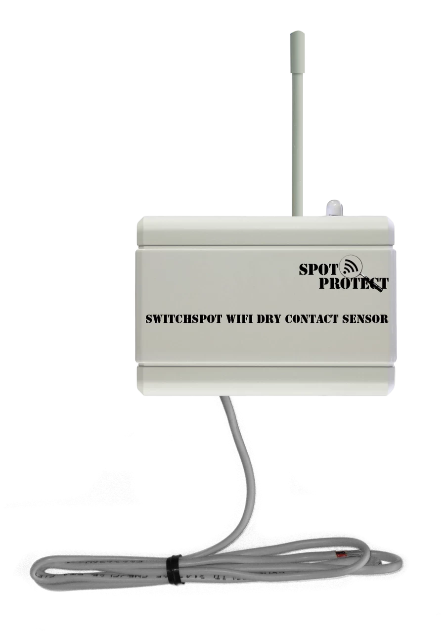 Spotprotect SwitchSpot WiFi Dry Contact Sensor With Email And Text Alerts 1 Spotprotect SwitchSpot WiFi Dry Contact Sensor With Email And Text Alerts