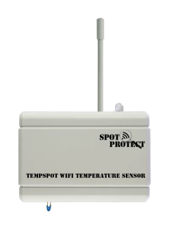 SpotProtect TEMPSPOT Waterproof WiFi Temperature & Freeze Monitor With Email And SMS Alerts