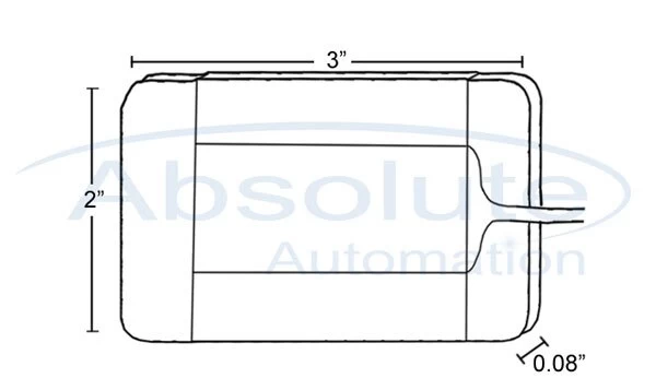 Winland W-UC-S Waterbug Supervised Thin Water Leak Sensor 3 Winland W-UC-S Waterbug Supervised Thin Water Leak Sensor - Image 3