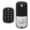 Yale YRD136-ZW2-0BP Pro Pushbutton Deadbolt Z-Wave Key Free,Oil Rubbed Brnz